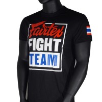 Fairtex TST51 Футболка Тайский Бокс "Fight Team" Black 